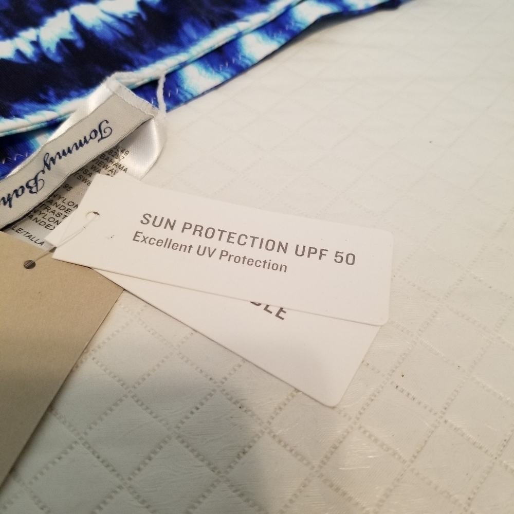 Tommy Bahama  Women Swim Bottom Reversible Navy Size XS UPF 50 NWT - Picture 5 of 8